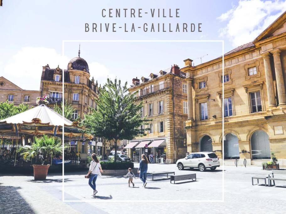Appartement #Le Maitre Du Navire - Grand Studio - Hyper Centre à Brive-la-Gaillarde Extérieur photo